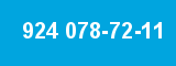 924 078-72-11 924 078-72-11